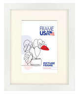 True Depth White Picture Frame