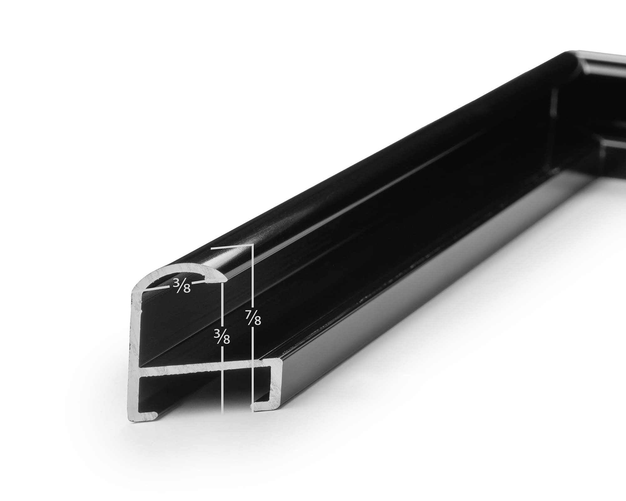 アメリカ製 手作り 写真立て Metal DIY Picture Frame Kit Series 1 - Black | Make Your Own Frame