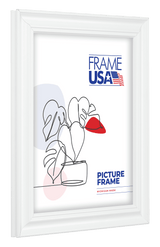 Value Added White Picture Frame
