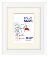 Value Added White Picture Frame