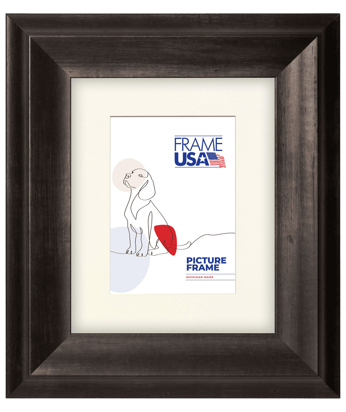 Verona Wide Espresso Picture Frame