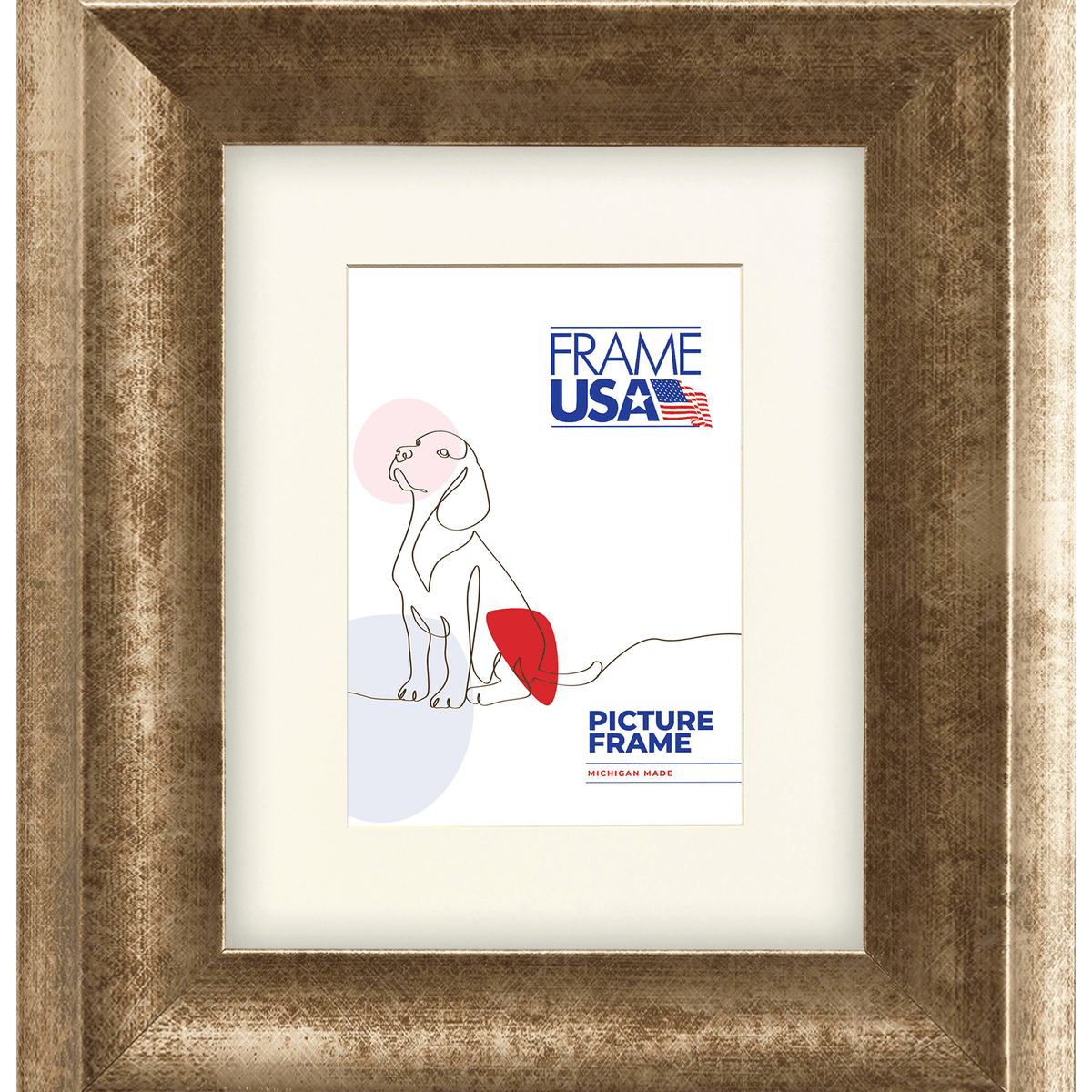 Wide Frame Photo Frame Verona Wide Picture Frames - Gold | Wide Frame Photo Frames – Frame USA